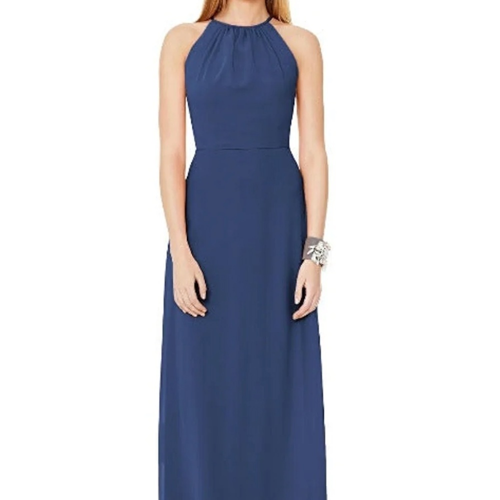 After Six Bridesmaid Dress in Sailor Blue
